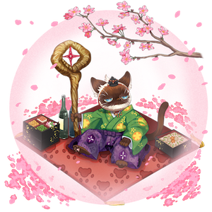 オセロニアの［場所取り猫］ガットの画像