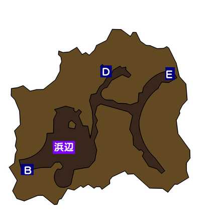 大きな魔物の放牧地