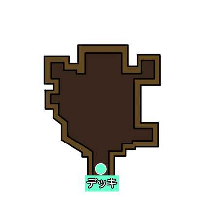 ゆうれい船船長室