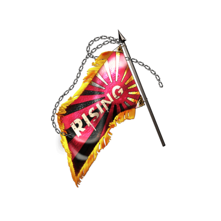 RISING単車旗【赤】