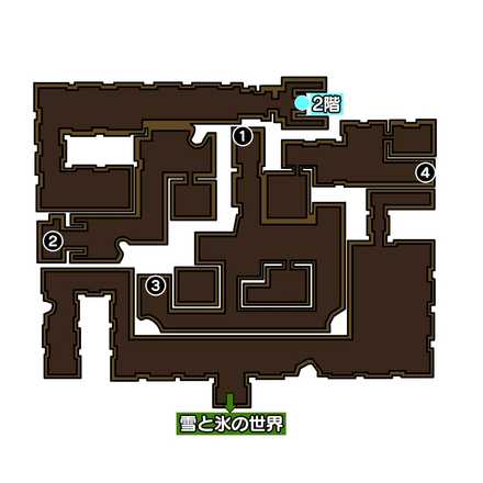 イルルカsp 湖上の魔塔の攻略マップ 地図 ドラクエモンスターズ2 ゲームエイト