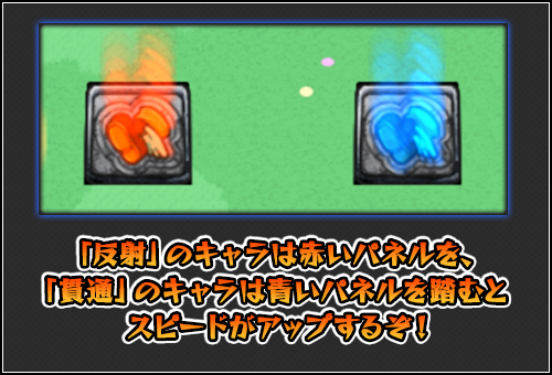 撃種加速パネル