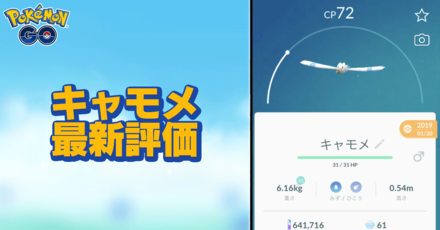 ポケモンgo キャモメの色違いと進化先 ゲームエイト