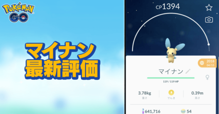 ポケモンgo マイナンのおすすめ技と評価 ゲームエイト