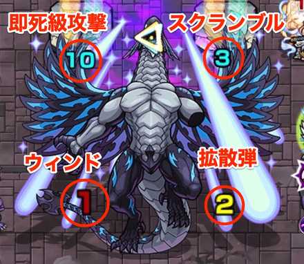 アクノロギア攻撃パターン