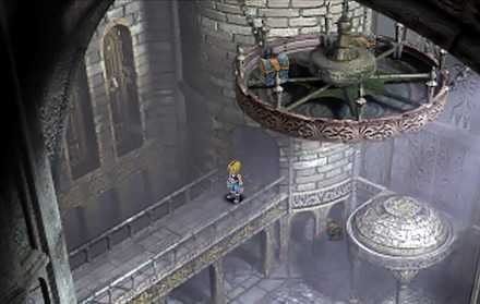 シャンデリアを見る