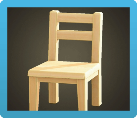 Wooden Chair Recipe And Required Materials Acnh Animal Crossing New Horizons Switch Game8