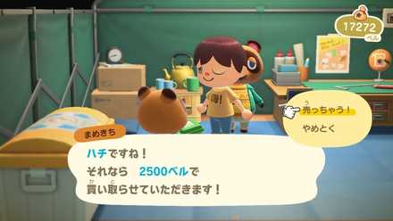 ハチを買い取る