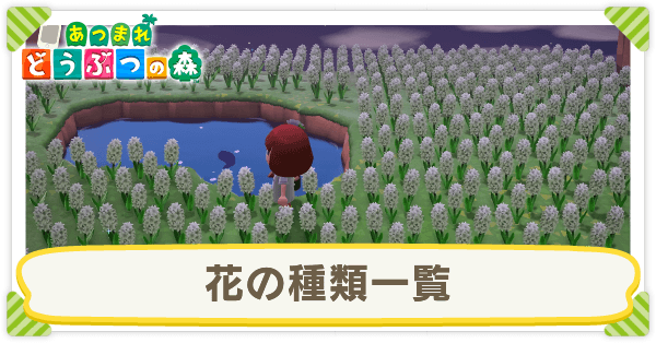 あつ森 花の種類一覧と入手方法 あつまれどうぶつの森 ゲームエイト