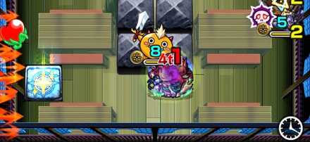 剣ザコに触れる