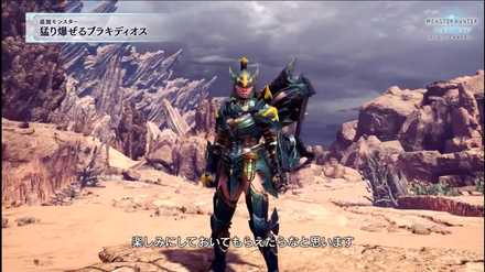 臨界ブラキ 男装備