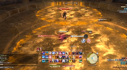 片属性クリスタルの床