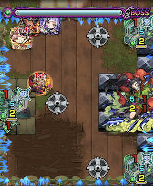 リルディボス1クロスドクロ発動後