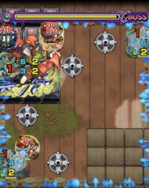 リルディ2ボス3クロスドクロ発動後画像