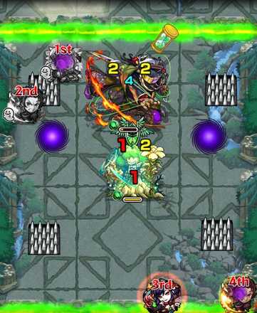 アスト1クロスドクロ発動後