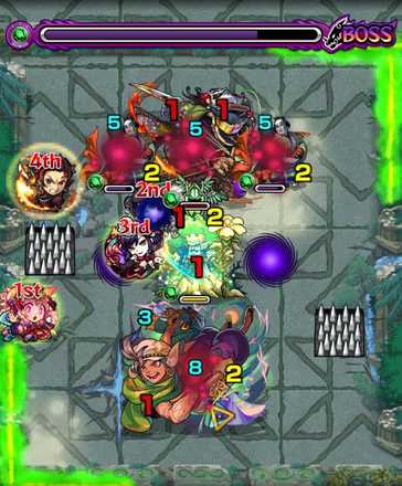 アスト3ボス3クロスドクロ発動後