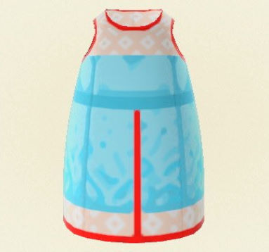 まめぽノースリドレス画像