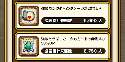 施設のレベルを上げてイベントモンスター戦を有利に