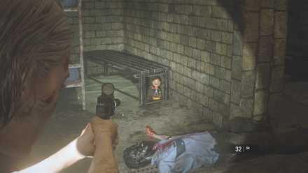 地下トンネルチャーリー君人形