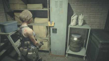 キーピック路地裏の倉庫