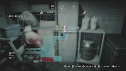 キーピック路地裏の倉庫マップ