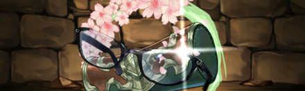 【6110】ヴァレリアの伊達メガネ