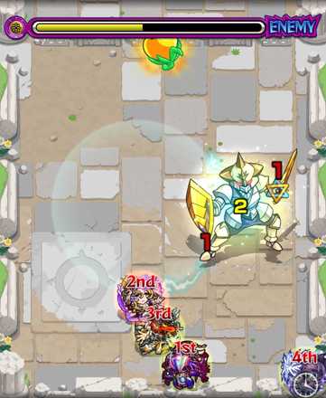 ステージ1 重力バリア展開後