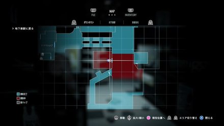 青のジュエルの場所