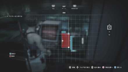 フラッシュメモリーのマップ