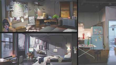 コンセプトアート10−ジルの部屋