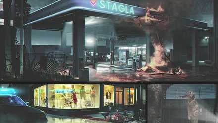 コンセプトアート18−ガソリンスタンド/ブティック