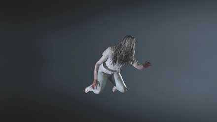 フィギュア21ゾンビ(女)−ポーズC