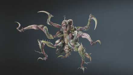 フィギュア24ドレインディモス−ポーズB