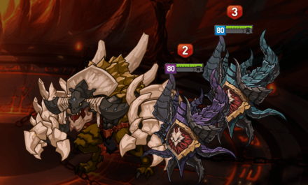 深淵98階層バトル①の画像