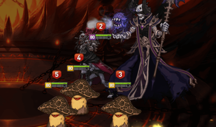 深淵100階層バトル①の画像