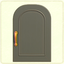 グレーのシンプルなドア