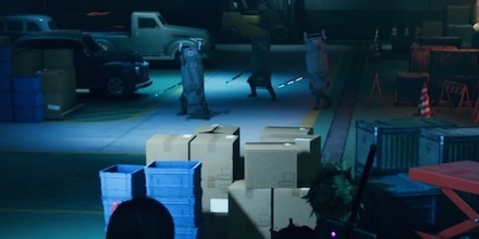 盾持ち3体まで敵を殲滅