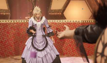 クラウド白ドレス