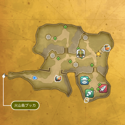 ダークプリーストの村のマップ