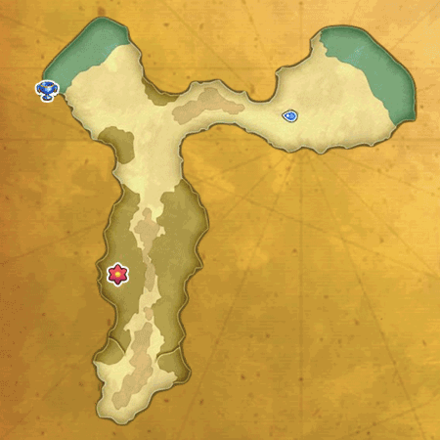 忘却の島のマップ