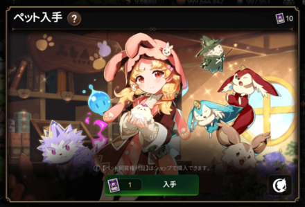 ペット入手の画像