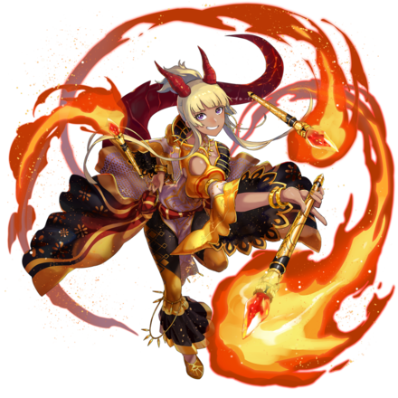 オセロニアの［炎金の曲芸］ナウラの画像