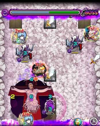 始まりそして終わり ボス1 移動後