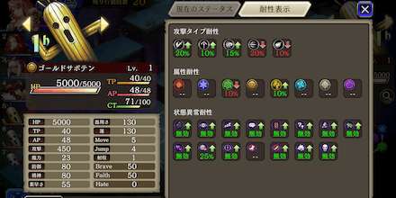 ゴールドサボテンの耐久