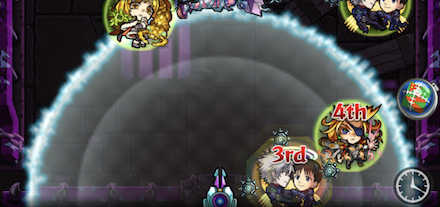 防御アップフィールド