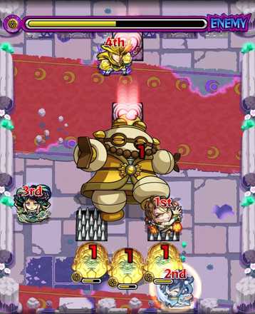 葉桜の広場5ステージ2ドクロ発動後