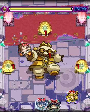 葉桜の広場5ステージ1ドクロ発動後