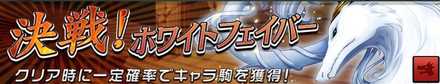 決戦！ホワイトフェイバーの画像