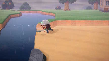 河口の位置変更も不可