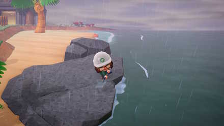 海岸の岩場の整備も不可